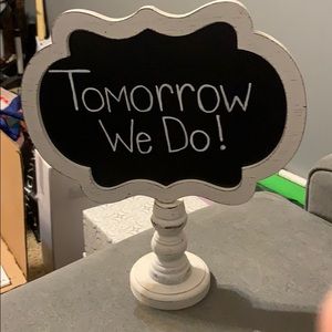 Rehearsal dinner sign